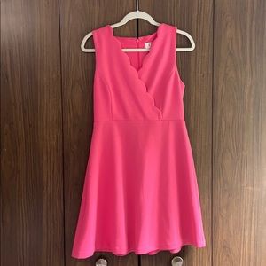 Flirty pink dress